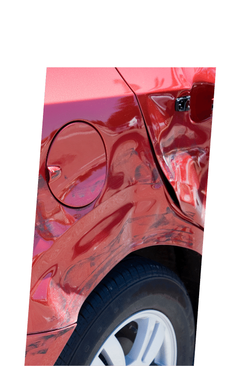 autoschade rode auto