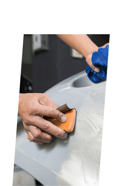 schuren van de bumper